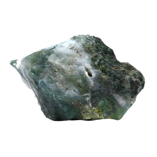 Amazing Gemstone Moss Agate Raw Crystals and Healing Stones, Natural