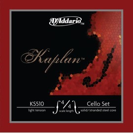 D'Addario Kaplan Cello Set Lgt (KS5104/4L)