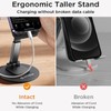 Base para Celular, Soporte para Telefono, Porta Celular Escritorio Plegable