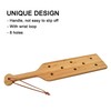 HILAZA 17 Inch Large Bamboo Wood Paddle Wooden Paddle with