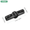 M METERXITY 4-Pack Structural Pipe Connector, 3 Way Pipe Clamp