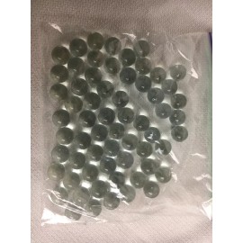 60 lot 9/16" clear round glass marble  Wedding Jewelry Floral Craft Vase filler