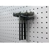 DuraHook Double Bar Pegboard Hooks Alloy Steel Silver Tone Pack