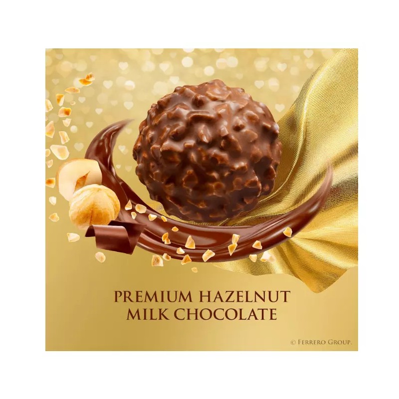 Undisclosed Ferrero Rocher, 42 Count, Gourmet Milk Chocolate Hazelnut, Chocolate