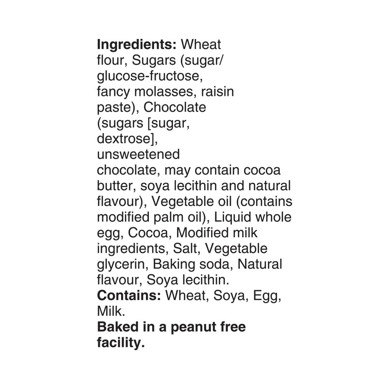 Dare Bear Paws Brownie Cookies, 6 Pouches per Box -