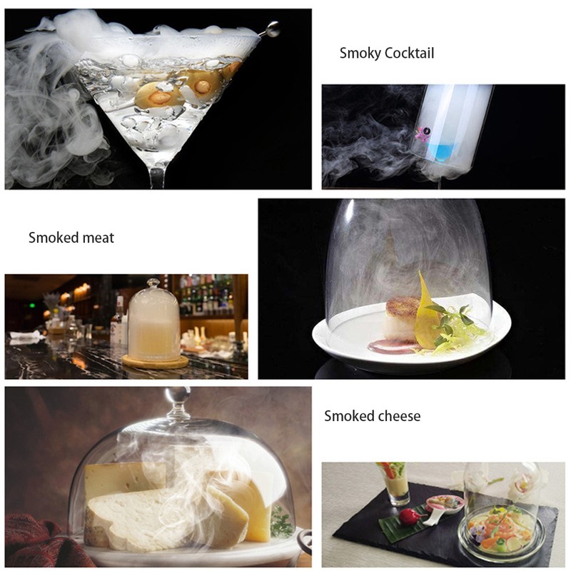 Portable Food Smoker Smoking Machine Handheld Smoke Infuser for Cocktail