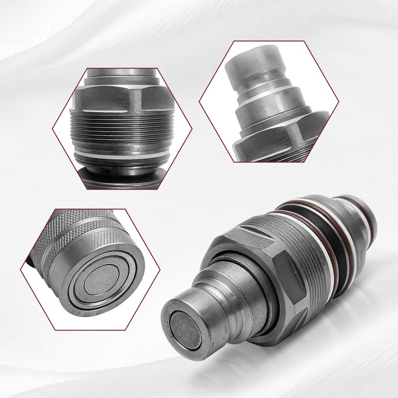 6679837 6680018 Hydraulic Flat Face Quick Coupler Male & Female