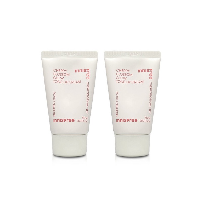 Innisfree King Cherry Blossom Glow Tone-Up Cream 50ml X 2