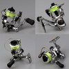 Pocket Aluminum Alloy Fishing Tackle Small Spinning Reel