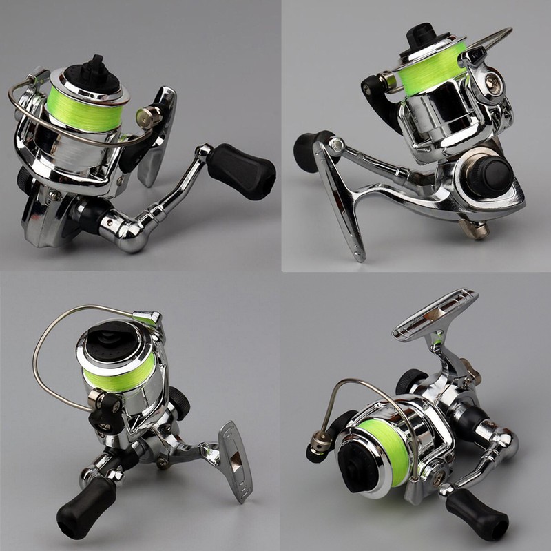Pocket Aluminum Alloy Fishing Tackle Small Spinning Reel