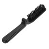 FOMIYES Folding Beard Brush Portable Detangling Styling Brush for Travel