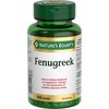 Nature's Bounty Fenugreek, 100 Count with Gelatin, Contains Silica, Vegetable