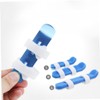 Mobestech 2PCS Splint Support Flexible Breathable Brace for Joint Blue