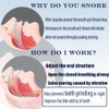 Chlffua Chlffua Anti Snoring Devices Stop Snoring,Magnetic Braces Cleaning Box,Effective