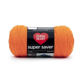 RED Heart Super Saver Yarn, Pumpkin