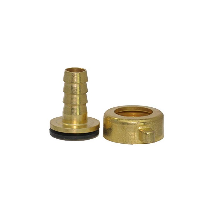 Brass 2/3 Hose Nozzle with Wing Nut G 3/4 Inch