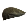 WALKER AND HAWKES - Corduroy Alton Flat Cap - Olive