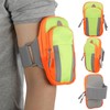 Nylon Mobile Phone Arm Bag Multipocket Men and Women for
