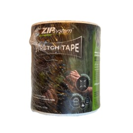 Huber ZIP System Linered Stretch Flashing Tape 6" x 20' Composite Acrylic Black