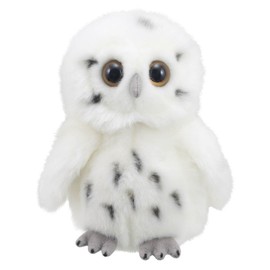 Wilberry Snowy Owl Soft Toy - Cuddly White Plush Bird - Lifelike, Nature-Inspired Companion - Perfect for Play, Storytelling & Collecting - Perfect Unisex Wildlife Gift for Kids & Adults - 12cm