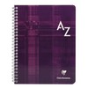 Clairefontaine 8539 °C Register Book Spiral A5 Squared 50 Sheets