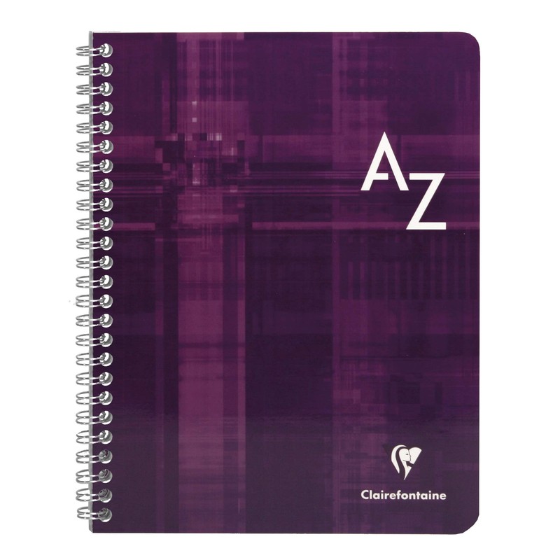 Clairefontaine 8539 °C Register Book Spiral A5 Squared 50 Sheets