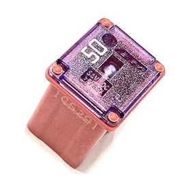 EAPP New 50amp 58V Red Mini J Fuse 9098208296 90982-08296 1879001125 18790-01125 7T4Z-14526-E 7T4Z14526E 68137045AA