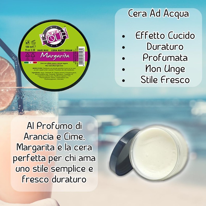 'Happy Hour Margarita Modelling Cream Matt – 100ml – Made