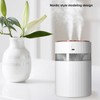 Humidifier Large Capacity Portable 900ml Mute Double Spray Design Desktop