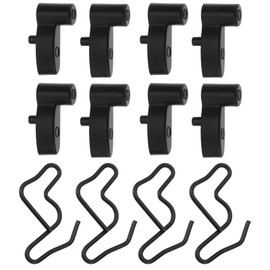 OTOTEC 4 Sets Recoil Starter Double Jack Starter Kit Compatible with STIHL Bg56 Bg86 Bg86c 1123 195 7200,1128 195 35 Black