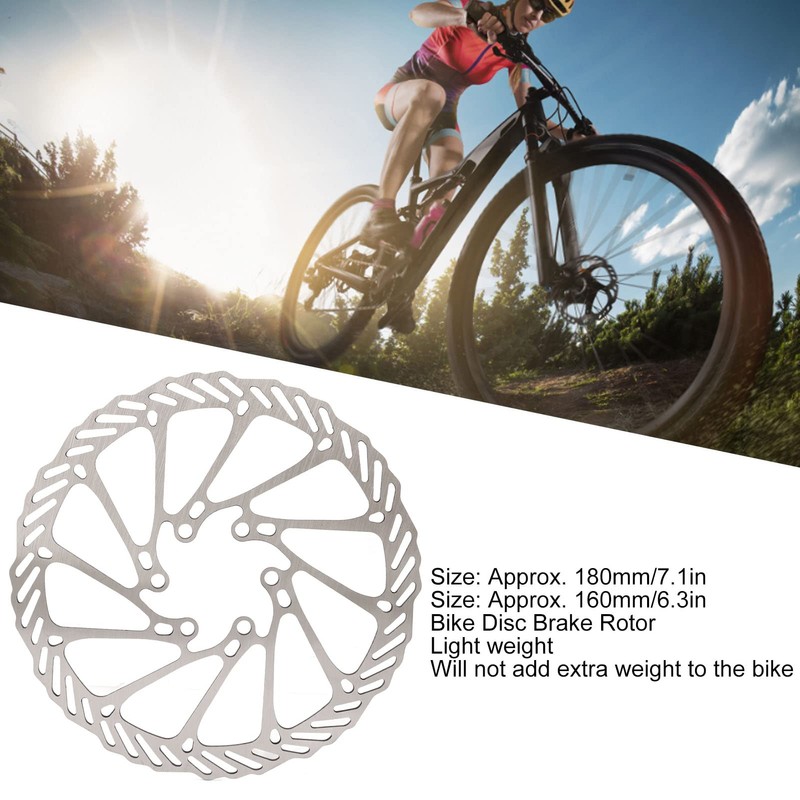 Disc Brakes Disc Brake Rotor, Pack of 2, Breathable, Abrasion