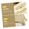 LABRIMP Elegant European Style Tissue Holder Trimmed Fashion Tissue Box