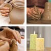 30Pcs Sculpting Tool Pottery Clay Double Ended Wooden Handle Ceramic
