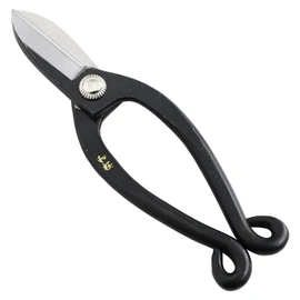 Wazakura Yasugi Steel Ikenobo Classic Ikebana Floral Scissors 6.5"(165mm) Made in Japan - Japanese Yasugi Ikenobo Black
