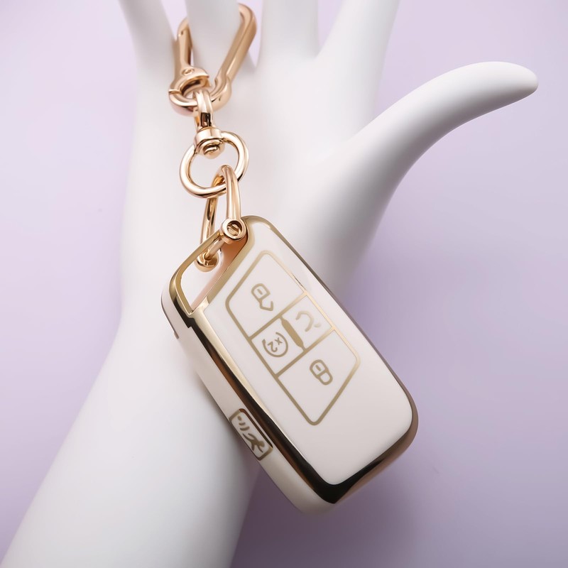 2 PCS for VW Key Fob Cover with Keychain Protector