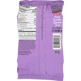 Mikes Mighty Good, Ramen Tonkotsu Pork Spicy Pillow Pack, 2.4 Ounce