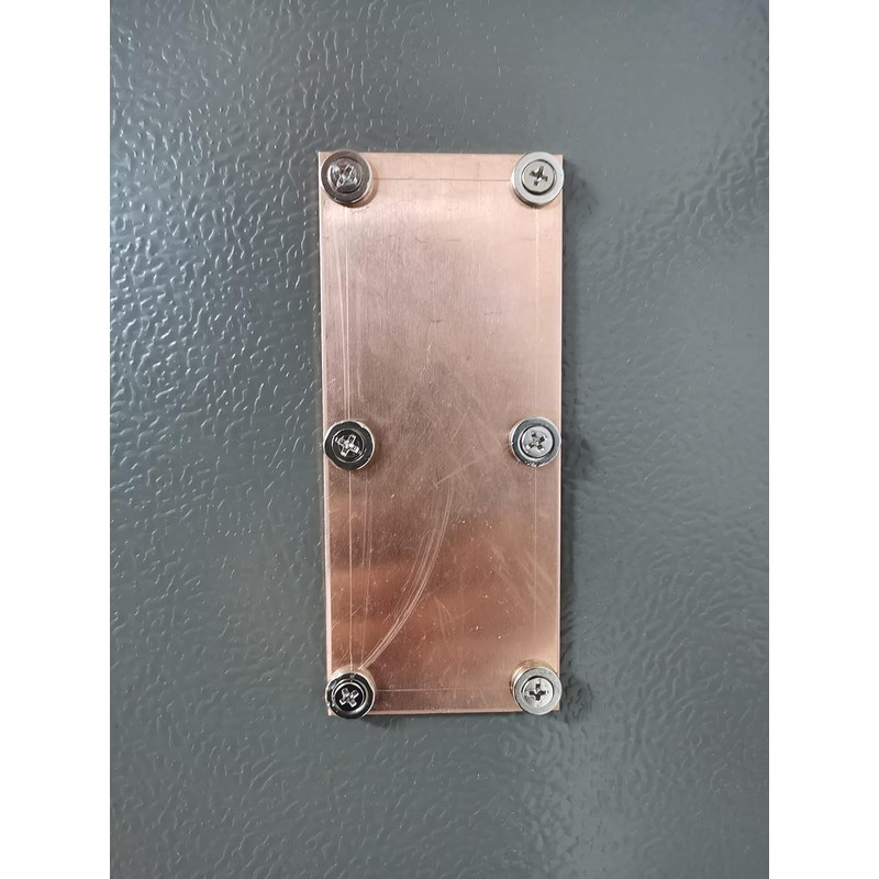 Magnetic Backing Copper Welding Spoon Magnetic Copper Butt-Weld Backer Set
