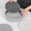 8" Trivets for Hot Dishes, Hot pots and Pans,6 Heat
