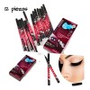 Delineador de Ojos Líquido Mishining Negro Indeleble 36 Horas Waterproof