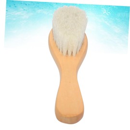 Healvian 1pc Bath Brush Body Scrubber Shower Brush for Back Multi-purpose Wooden Handle