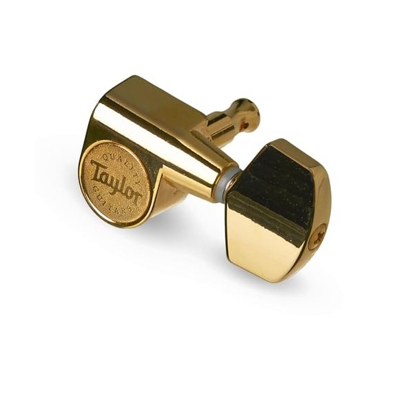 Taylor 6-string Guitar Tuners 1:18 Ratio - Polished Gold