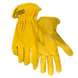 Golden Stag Driving Gloves Women -811W Medium Leather Work Gloves Women Gardening, Driving, Construction,Women Heavy Duty 811W