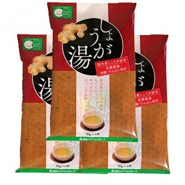 General Medical Ginger Hot Water, 3 Bag Set (1 Bag, 0.7 oz (20 g) x 6 Packets, Ginger Hot Water