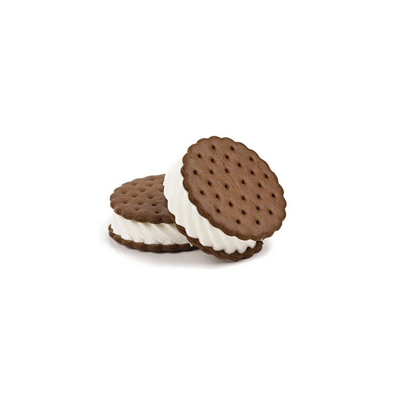 Round Ice Cream Sandwich Wafers & Cookies (Round Ice Cream