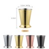 TUPMFG 380 ml Stainless Steel Mint Julep Cup, Set of
