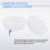 uxcell 8Pcs Plastic Hole Plugs, 45mm(1-3/4") Flush Type Panel Plugs,