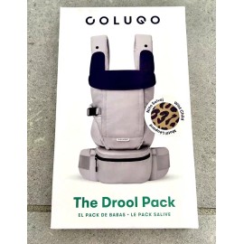 Colugo New Colugo Drool Pack Bib and Burp Cloth Set for Baby Feeding Wild Child Pattern