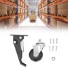 Stem Casters 65mm/2.6in 360° Rotation Low Noise Furniture Movable Mounting