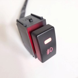 Da Vic Auto Fit 2012-2020 Toyota Tacoma Fog Light Red Push Button On/Off Switch Plug Wire