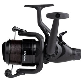 Mitchell MX1 FS 6500 Fishing Reel with Line - Spinning Reel and Free Spool Reel for Anglers - Robust, Lightweight Aluminium Construction - Beginner Friendly Carp Reel, Pike, Zander, Trout and much